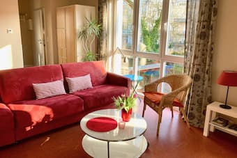 Ferienwohnung-Saltzmann-Schlafcouch